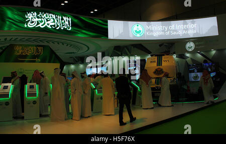 Gitex Technology Week 2016, Dubai, United Arab Emirates. 20th October, 2016.  Recognition of the Kingdom’s largest-ever Saudi participation as the Official Country Partner for GITEX Technology Week. Credit:  Robert Oswald Alfiler/Alamy Live News Stock Photo