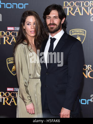Hollywood, California, USA. 20th Oct, 2016. Eoin Macken arrives for the premiere of the film 'Doctor Strange' at the El Capitan theater. Credit:  Lisa O'Connor/ZUMA Wire/Alamy Live News Stock Photo