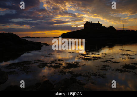 Craig y Mor, Lon Isallt, Trearddur Bay, North Wales, United Kingdom, Stock Photo