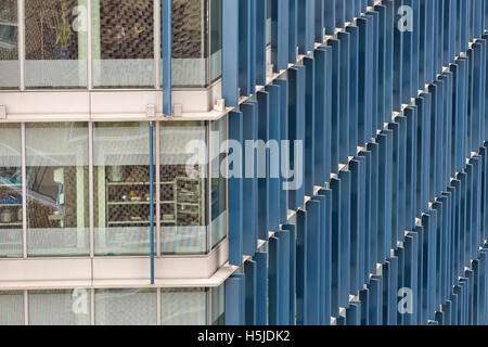 London, UK - July 2016: Exterior of Blue Fin building next to Tate Modern new extension Stock Photo