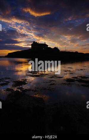 Craig y Mor, Lon Isallt, Trearddur Bay, North Wales, United Kingdom, Stock Photo