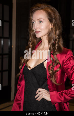 London, UK. 20 October 2016. Olivia Grant attends the Sheraton Grand London Park Lane launch party. Stock Photo