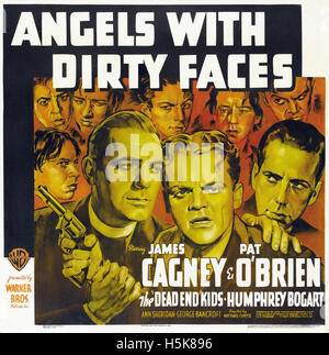 Angels With Dirty Faces - Movie Poster Stock Photo