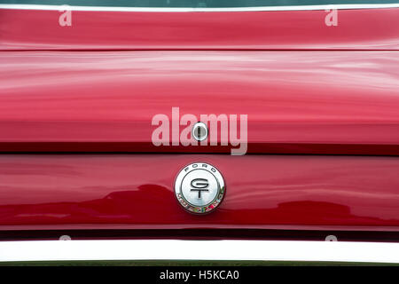 1966 Ford Mustang GT Rear. Classic American car Stock Photo