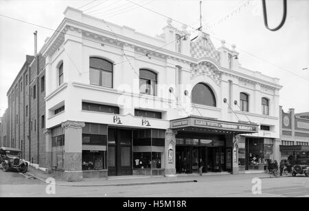 Exterior view of the New Strand Theatre, Liverpool Street, Hobart Stock Photo
