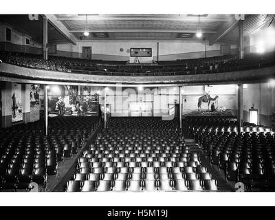 Interior New Strand Theatre, Liverpool Street, Hobart (1930) Stock Photo