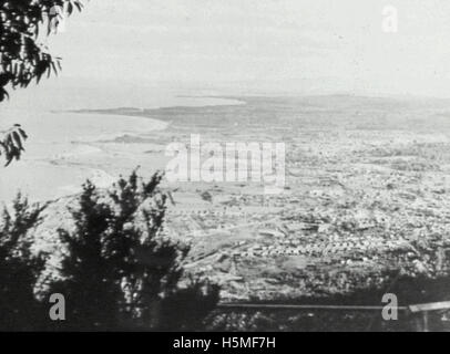 Wollongong view of from Bulli Pass undated [RAHS Photograph Collection] Stock Photo