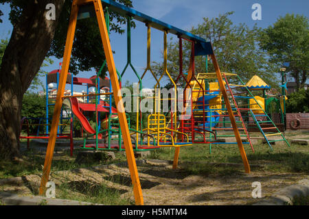 Play ground or recreation ground equipment Stock Photo