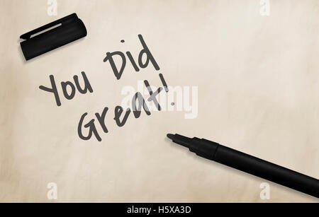 You Rock Great Help Concept Stock Photo