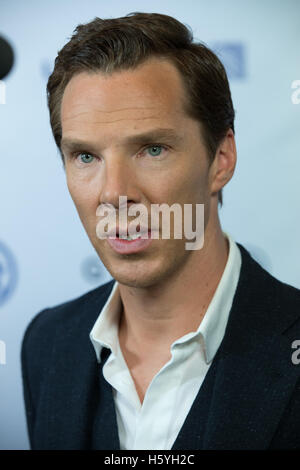 West Hollywood, USA. 21st Oct, 2016. Actor Benedict Cumberbatch attends the GEANCO Foundation's Annual Hollywood Fundraiser at Spectra by Wolfgang Puck at the Pacific Design Center on October 21, 2016 in West Hollywood, California. Credit:  The Photo Acce Stock Photo