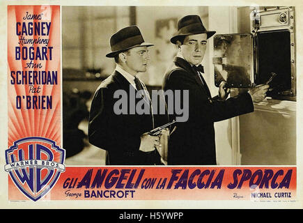 Angels With Dirty Faces - Italian Movie Poster Stock Photo