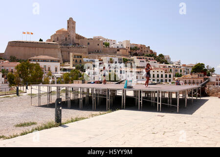 Ibiza-Stadt, Ibiza, Spanien. Stock Photo