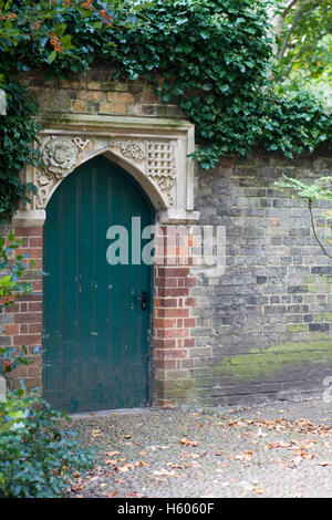 Entrance to the secret garden Stock Photo