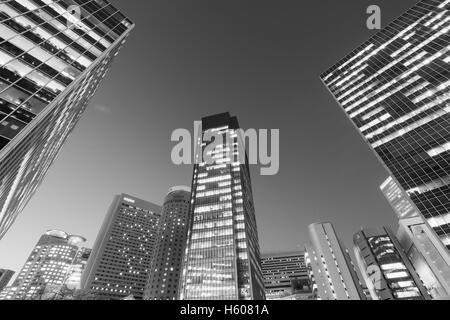 Osaka, Japan - December 1, 2015: Kita District in Osaka The Kita district, also known as Umeda, is one of Osaka's two main city Stock Photo