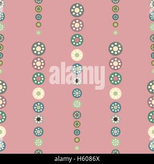 Pastel seamless background hand drawn. Stock Vector