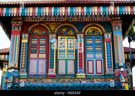 House of Tan Teng Niah, Little India, Singapore Stock Photo