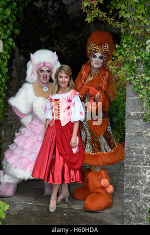 Cinderella Pantomime Press Photo Shoot Stock Photo