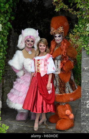 Cinderella Pantomime Press Photo Shoot Stock Photo