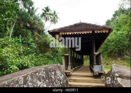 Bogoda wooden bridge, 16th century, Badulla, Sri Lanka Stock Photo