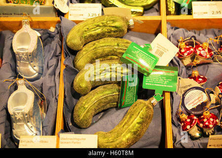 Christmas market season opened at Alexanderplatz on December, 7th 2014 in Berlin, Germany. Stock Photo