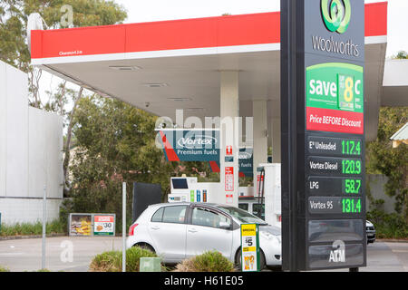 caltex petrol station