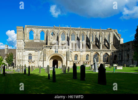 Malmesbury Abbey, Malmesbury, Wiltshire, England UK Stock Photo