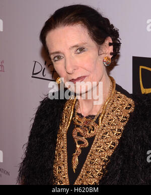 Margaret O'Brien arrives at the 1st Annual Roger Neal Style Hollywood Oscar Viewing Dinner at The Hollywood Museum on February 28, 2016 Stock Photo