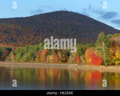 Autumn foliage of Northeastern United States Stock Photo