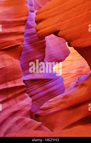 Famous Antelope canyon near Page, Arizona Stock Photo