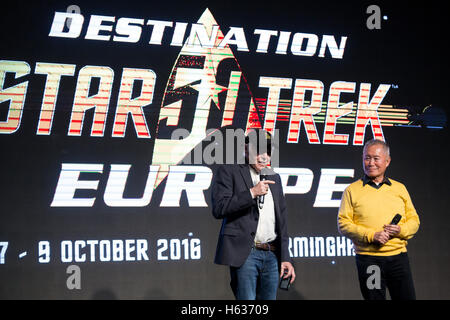The Destination Star Trek convention held at the NEC near Birmingham to celebrate fifty years of the series. Stock Photo