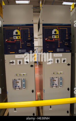 Electrical Switchgear, medium voltage, made in UK Stock Photo