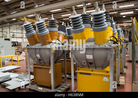 Electrical Switchgear, medium voltage, made in UK Stock Photo