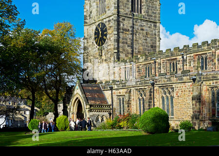 Holy Trinity Church, Skipton, North Yorkshire, England UK Stock Photo