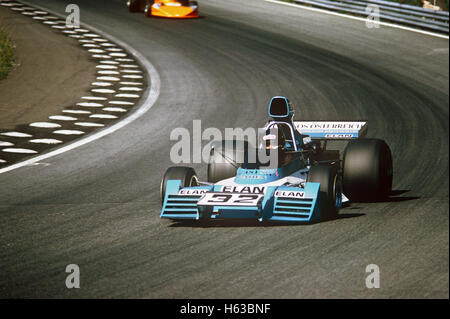 32 Loris Kessel in his Brabham Cosworth BT44B in the Austrian GP Osterreichring 15 August 1976 Stock Photo