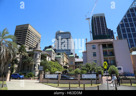 Sydney Hospital viewed from Hospital Road. Stock Photo