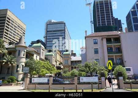 Sydney Hospital viewed from Hospital Road. Stock Photo