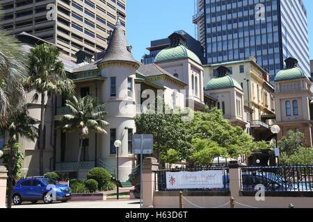 Sydney Hospital viewed from Hospital Road. Stock Photo