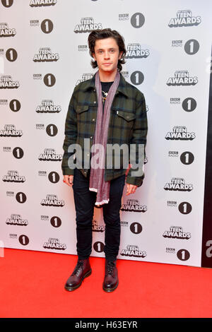 Cel Spellman attending the BBC Radio 1 Teen Awards, held at the SSE Wembley Arena in London. See PA Story SHOWBIZ Teen. Stock Photo