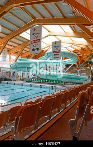 Clickimin Leisure centre Lerwick Shetland Isles that caters for swimming footbal running squah bowls and gym Stock Photo