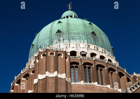 Dome of the Sacred Heart Basilica in Brussels, Belgium. Stock Photo