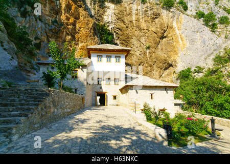 The Tekija, a Sufi Monastery, in Blagaj, Bosnia and Herzegovina Stock Photo