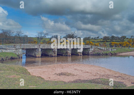 Delphi Bridge, Near St Breward, Bodmin Moor, North Cornwall Stock Photo