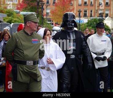 star wars empire strikes back costumes Stock Photo