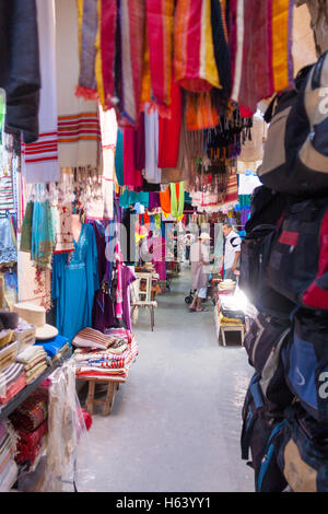 street market in Houmt Souk, Djerba Tunisia Stock Photo