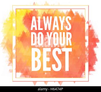 Motivation inks poster. Text lettering of an inspirational saying. Grunge paint vector element set. Brush stain geometric frame Stock Vector