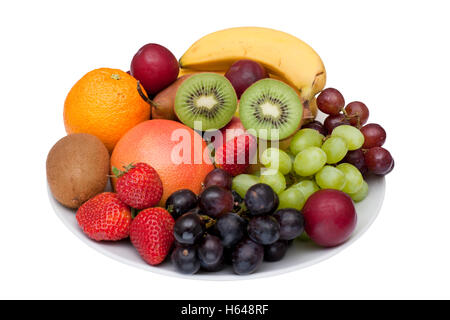 Fruit plate Stock Photo