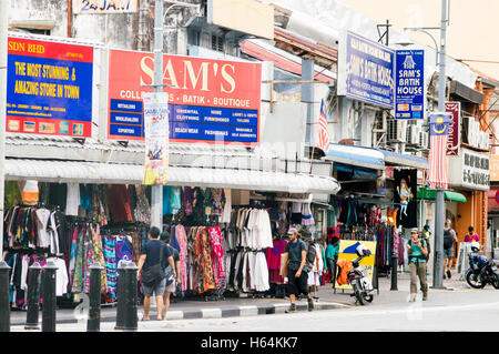 Shopping, Jalan Penang, Georgetown, Penang, Malaysia Stock Photo