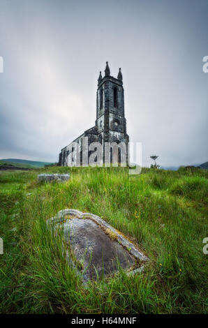 Dunlewey Church In Donegal, Ireland Stock Photo