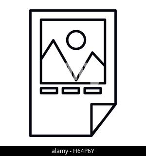 Tested ink paper with printer marks icon Stock Vector
