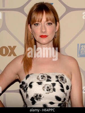 Judy Greer attends the 67th Primetime Emmy Awards Fox after party on September 20, 2015 in Los Angeles, California. Stock Photo